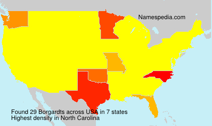 Surname Borgardts in USA Surname Borgardts in USA