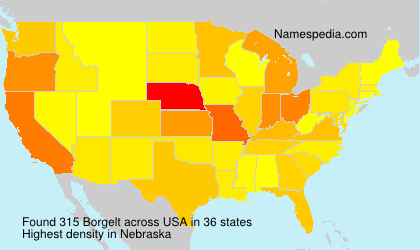 Surname Borgelt in USA Surname Borgelt in USA