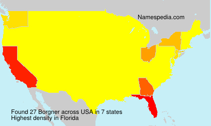 Surname Borgner in USA Surname Borgner in USA