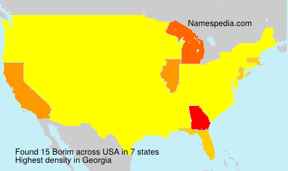 Surname Borim in USA Surname Borim in USA