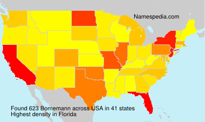 Surname Bornemann in USA Surname Bornemann in USA