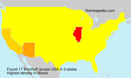 Surname Bornhoff in USA Surname Bornhoff in USA