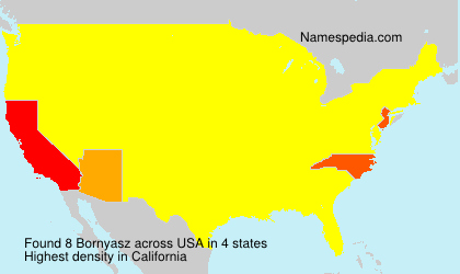 Surname Bornyasz in USA Surname Bornyasz in USA
