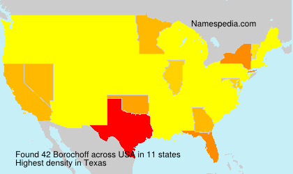 Surname Borochoff in USA Surname Borochoff in USA