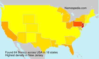 Surname Borocz in USA Surname Borocz in USA