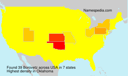 Surname Borovetz in USA Surname Borovetz in USA