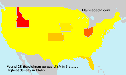 Surname Borstelman in USA Surname Borstelman in USA