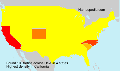 Surname Bortins in USA Surname Bortins in USA