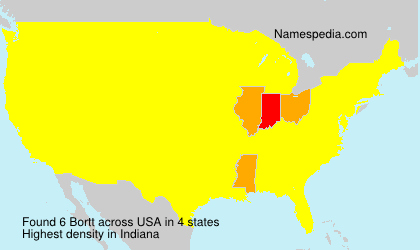 Surname Bortt in USA Surname Bortt in USA