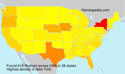 Surname Boshart in USA Surname Boshart in USA