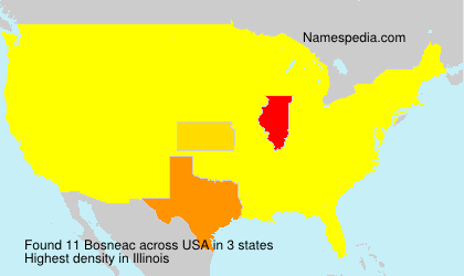 Surname Bosneac in USA Surname Bosneac in USA
