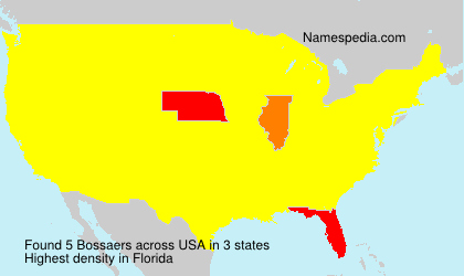 Surname Bossaers in USA Surname Bossaers in USA