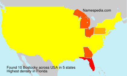 Surname Bostocky in USA Surname Bostocky in USA
