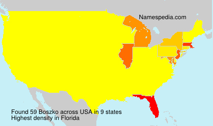 Surname Boszko in USA Surname Boszko in USA