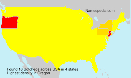 Surname Botcheos in USA Surname Botcheos in USA