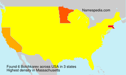 Surname Botchkarev in USA Surname Botchkarev in USA