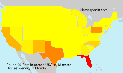 Surname Botella in USA Surname Botella in USA