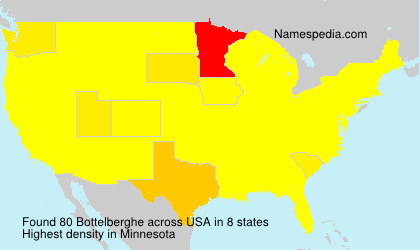Surname Bottelberghe in USA Surname Bottelberghe in USA
