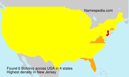 Surname Botvinis in USA Surname Botvinis in USA