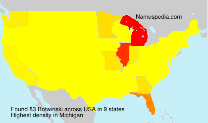Surname Botwinski in USA Surname Botwinski in USA