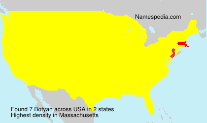 Surname Botyan in USA Surname Botyan in USA