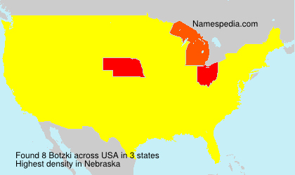 Surname Botzki in USA Surname Botzki in USA