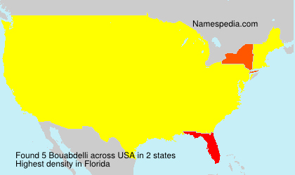 Surname Bouabdelli in USA Surname Bouabdelli in USA