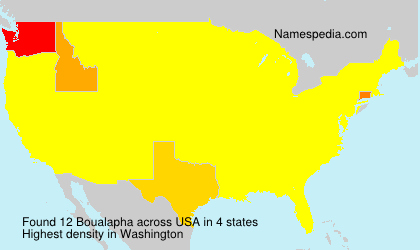 Surname Boualapha in USA Surname Boualapha in USA