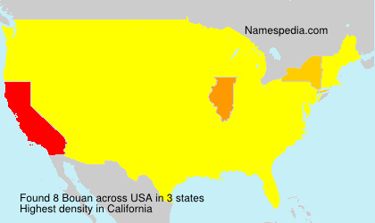 Surname Bouan in USA Surname Bouan in USA