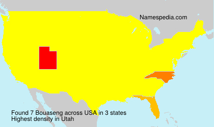 Surname Bouaseng in USA Surname Bouaseng in USA