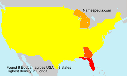 Surname Bouban in USA Surname Bouban in USA