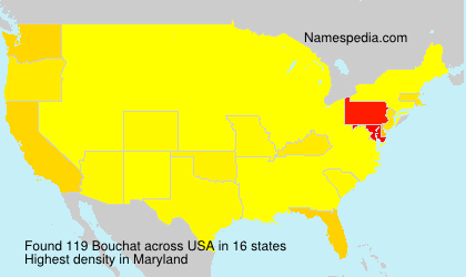 Surname Bouchat in USA Surname Bouchat in USA