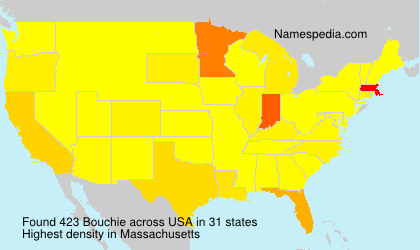 Surname Bouchie in USA Surname Bouchie in USA