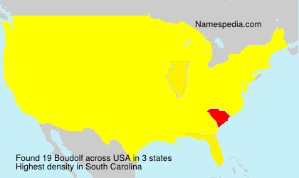 Surname Boudolf in USA Surname Boudolf in USA