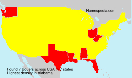 Surname Bouers in USA Surname Bouers in USA