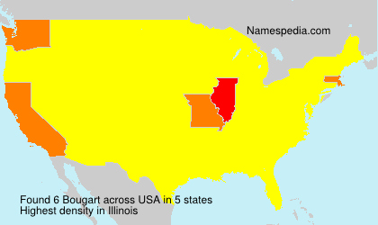 Surname Bougart in USA Surname Bougart in USA
