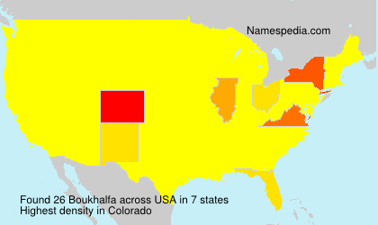 Surname Boukhalfa in USA Surname Boukhalfa in USA