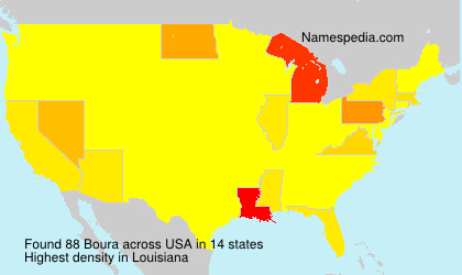 Surname Boura in USA Surname Boura in USA