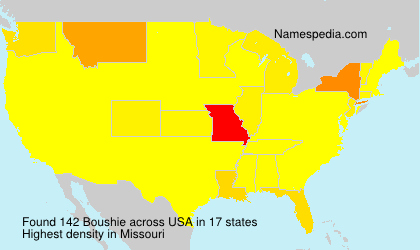 Surname Boushie in USA Surname Boushie in USA