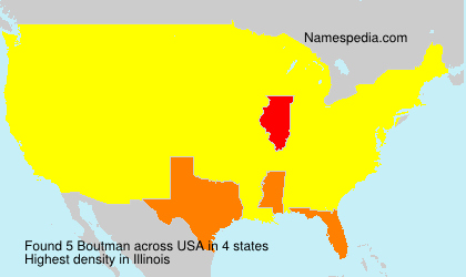 Surname Boutman in USA Surname Boutman in USA