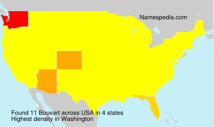 Surname Bouvart in USA Surname Bouvart in USA