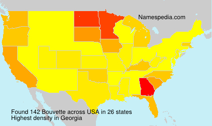 Surname Bouvette in USA Surname Bouvette in USA