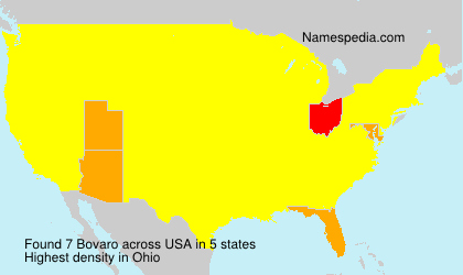 Surname Bovaro in USA Surname Bovaro in USA