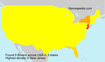 Surname Bovera in USA Surname Bovera in USA