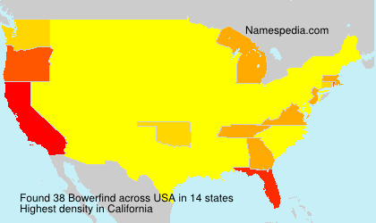 Surname Bowerfind in USA Surname Bowerfind in USA