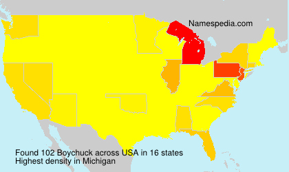Surname Boychuck in USA Surname Boychuck in USA