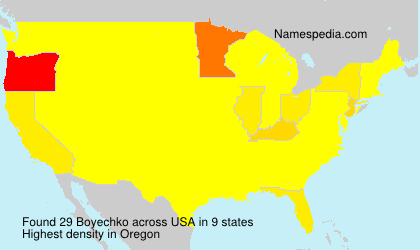 Surname Boyechko in USA Surname Boyechko in USA
