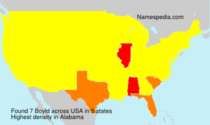 Surname Boyld in USA Surname Boyld in USA