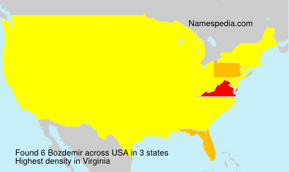 Surname Bozdemir in USA