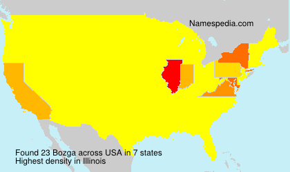 Surname Bozga in USA Surname Bozga in USA